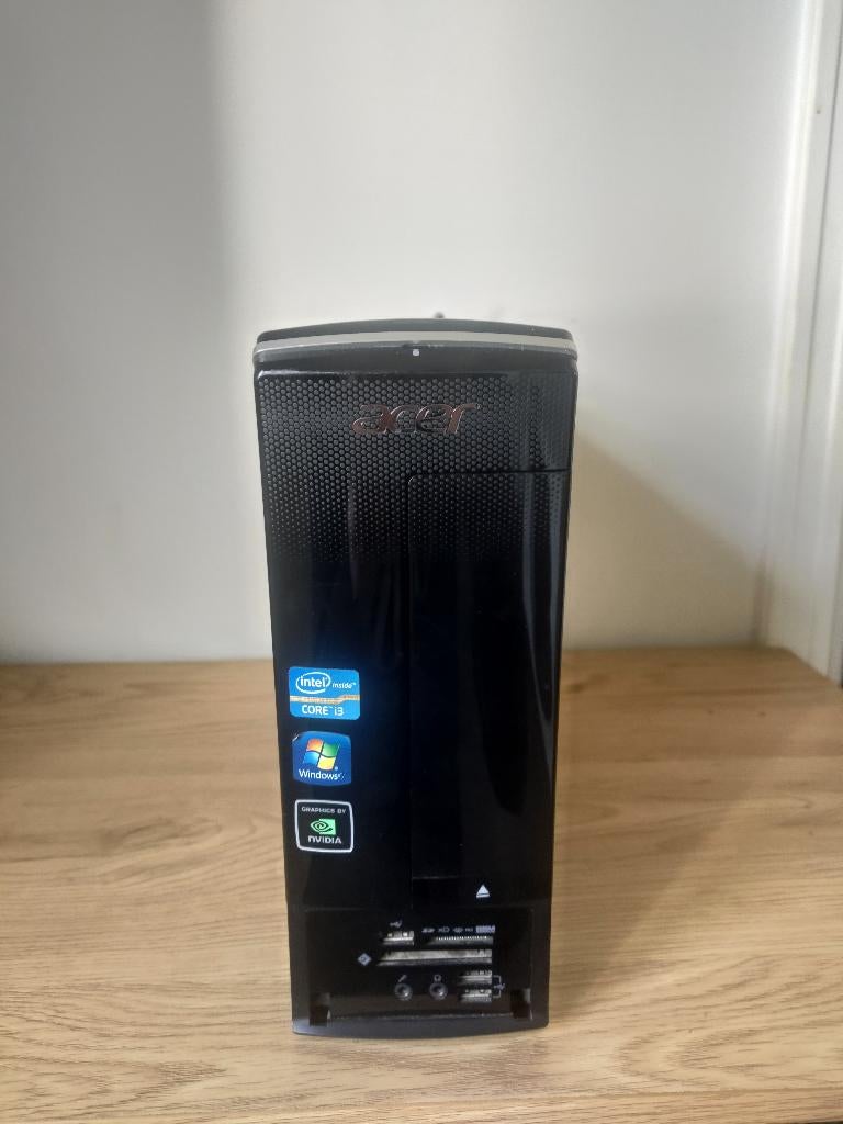 Aspire X3990 Desktop PC inclusief met toetsenbord en muis, Ophalen, Gebruikt, HDD, Met videokaart