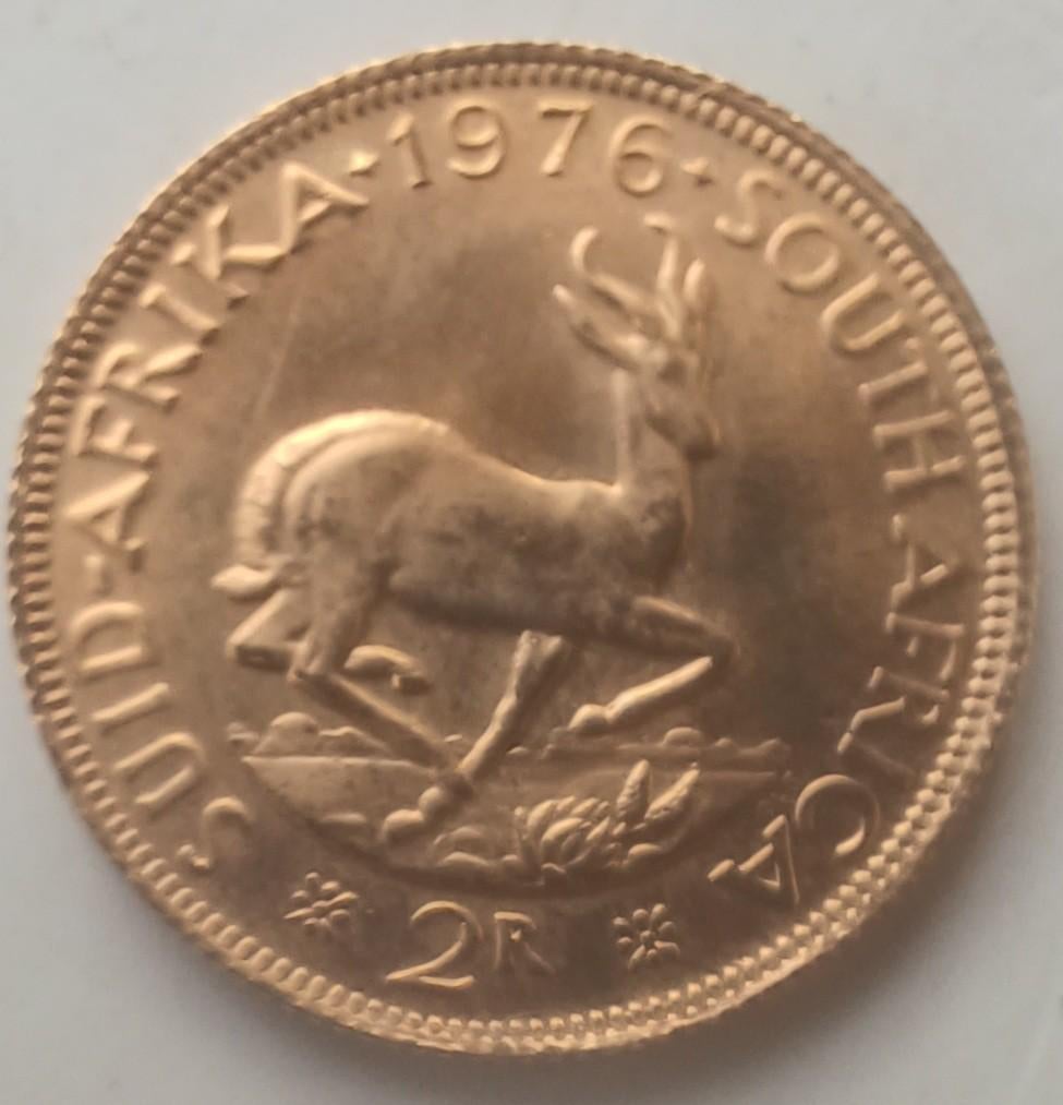 2 Rand goud Zuid-Afrika, Ophalen of Verzenden, Zuid-Afrika, Losse munt, Goud