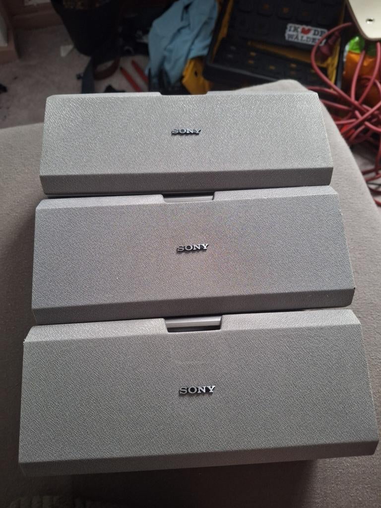 Sony SS-PC100 Speakers - Set van 3, Ophalen, Gebruikt, Front, Rear of Stereo speakers, Sony