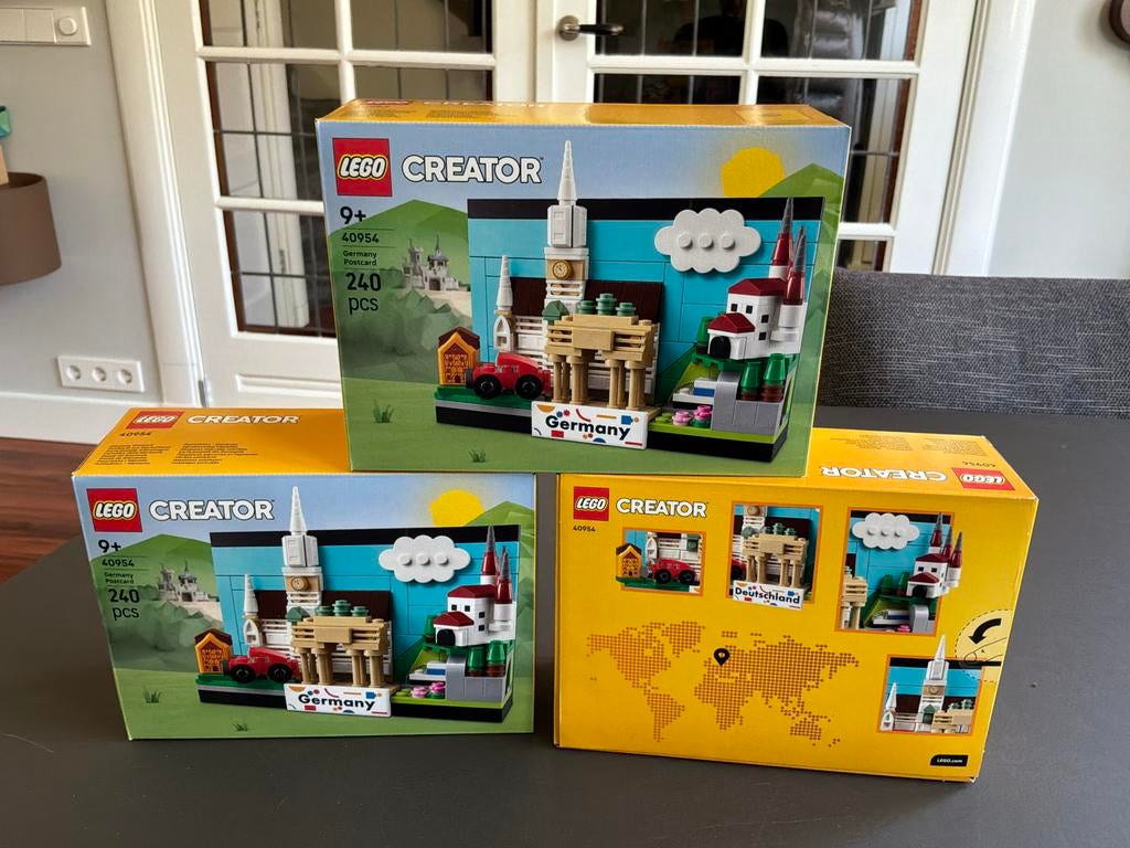 Lego duitsland ansichtkaart  40954 - Nieuw in doos, Lego, Nieuw, Ophalen of Verzenden, Inclusief doos