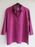 Frank Walder magenta shirt met halve mouwen maat 40, Kleding | Dames, T-shirts, Maat 38/40 (M), Ophalen of Verzenden, Zo goed als nieuw