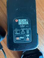 Black & Decker 18 volt accu met oplader, Ophalen of Verzenden, Gebruikt