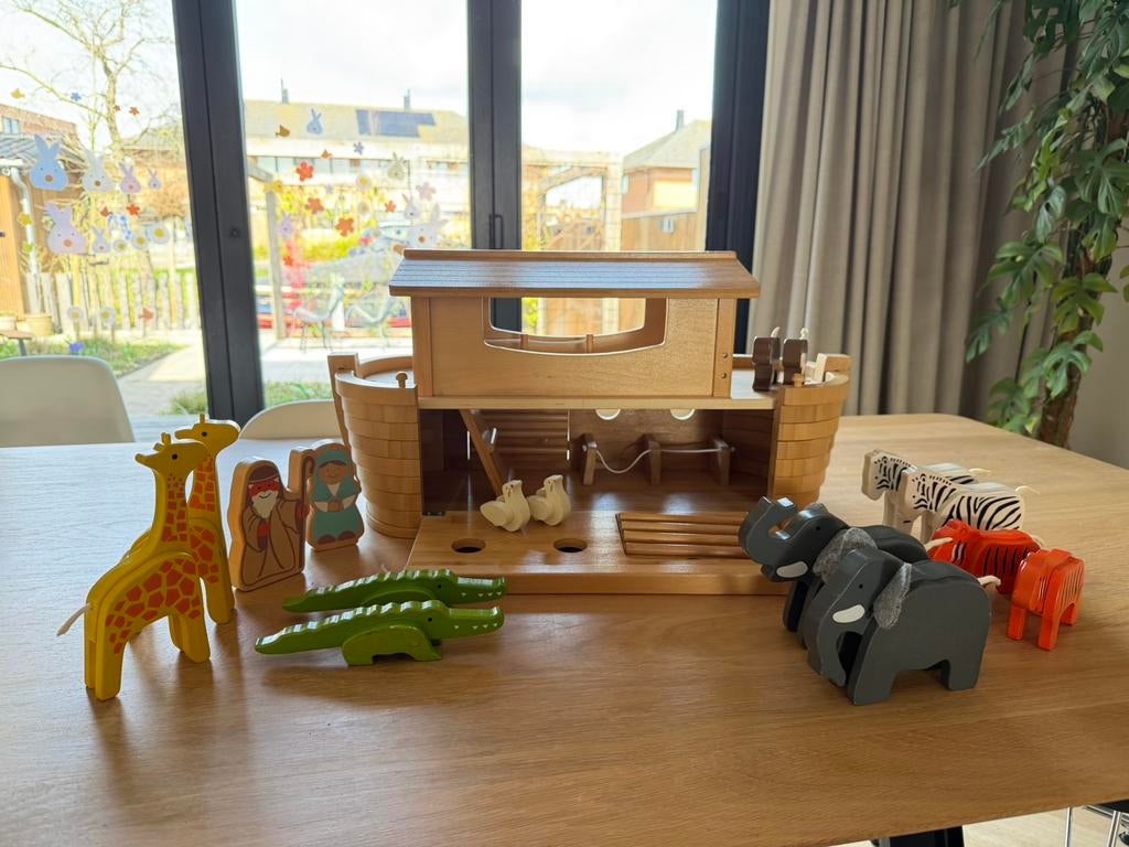 EverEarth houten Arc van Noach boot, Ophalen, Gebruikt