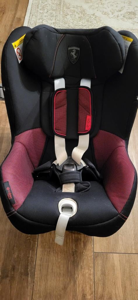 Cybex Sirona M2 i-Size Ferrari Victory Black Autostoel, Gebruikt, 0 t/m 18 kg, Zijbescherming, Isofix