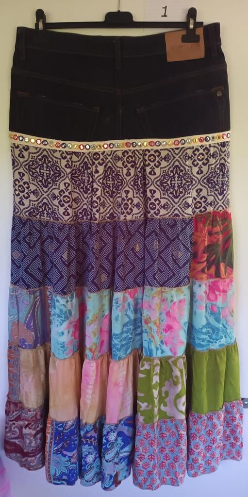 Unieke Hippie/Eigen Ontwerp - rok, Kleding | Dames, Rokken, Overige kleuren, Nieuw, Ophalen of Verzenden, Onder de knie