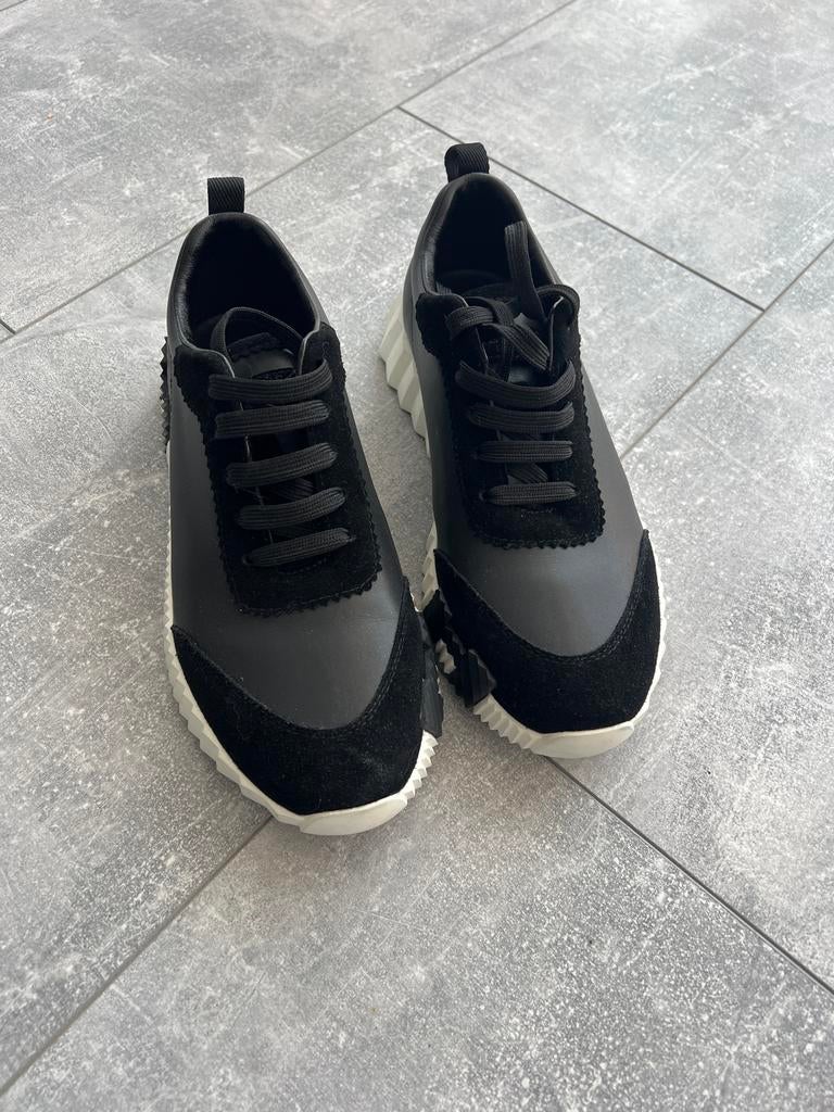 Hermens sneakers maat 39, Ophalen of Verzenden, Zo goed als nieuw, Zwart, Sneakers of Gympen