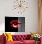 Glas schilderij, Ophalen