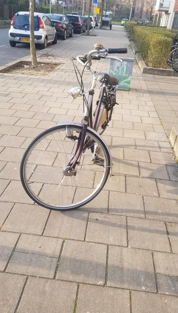 Oma fiets raleigh 7 versnellingen nog in een goede staat, Ophalen, 53 tot 56 cm, Versnellingen, Zo goed als nieuw