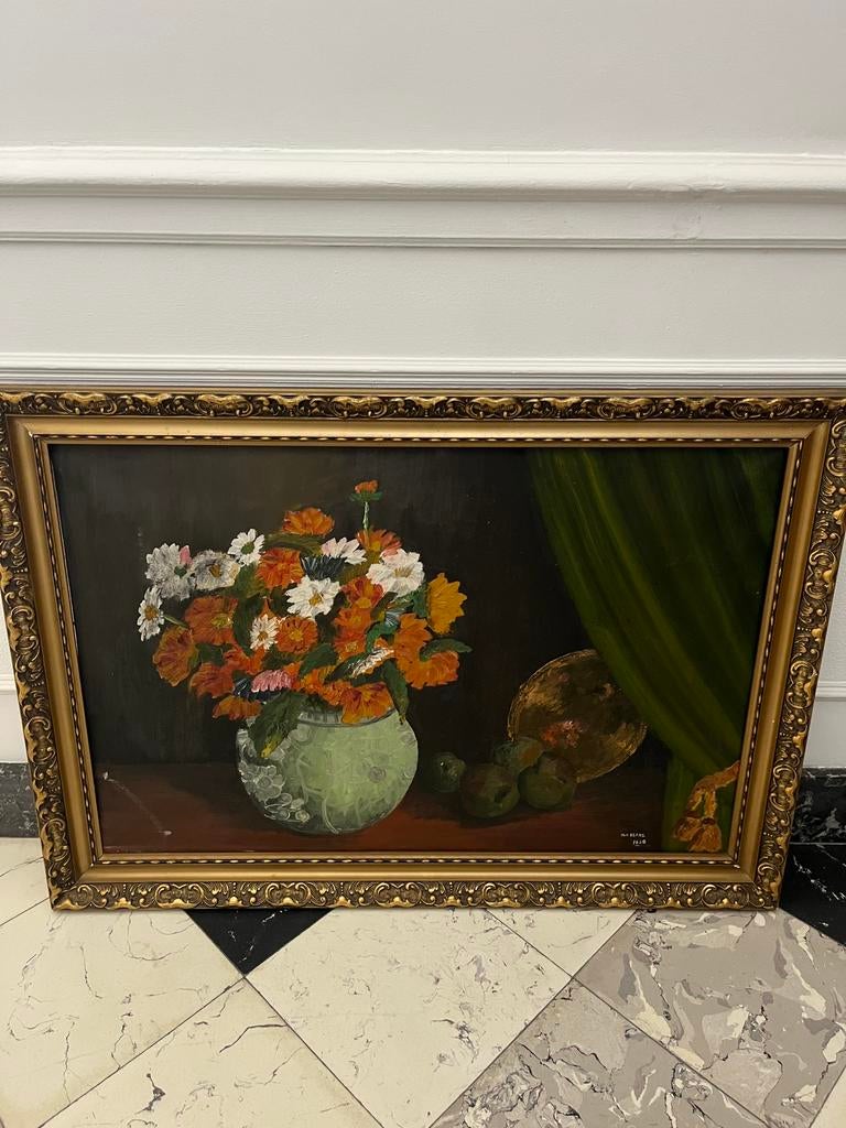 Prachtig autenthiek schilderij Begas 1938, Ophalen of Verzenden