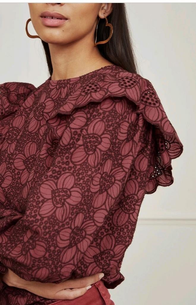 Fabienne Chapot Kasja top/ blouse maat 36 *nieuw *, Fabienne Chapot, Ophalen of Verzenden, Nieuw, Maat 36 (S)