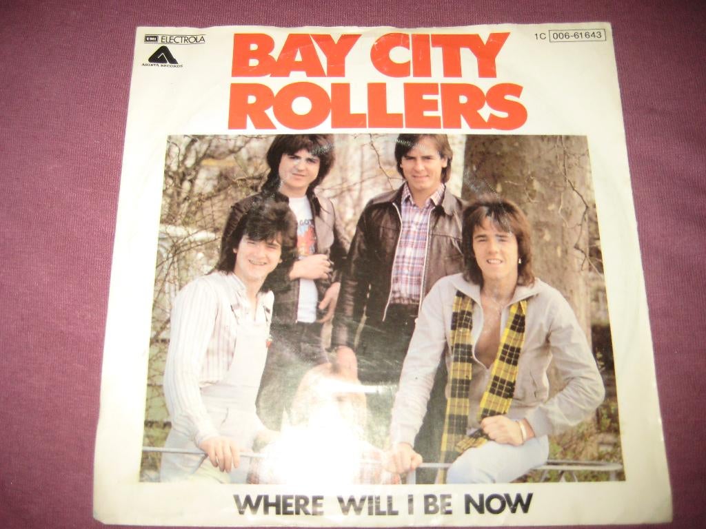 Bay City Rollers: Where will I be now, Cd's en Dvd's, Vinyl Singles, Ophalen of Verzenden, Zo goed als nieuw, Pop, Single