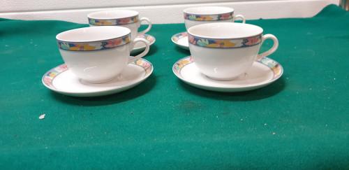 Kop en schotel 8-delig janliya, Ophalen of Verzenden