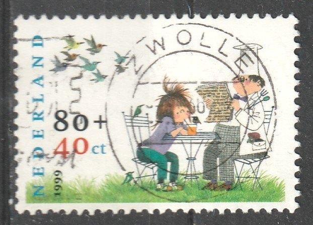 nvph 1853 kinderzegel 1999 Otje, Postzegels en Munten, Postzegels | Nederland, Verzenden, Na 1940, Gestempeld