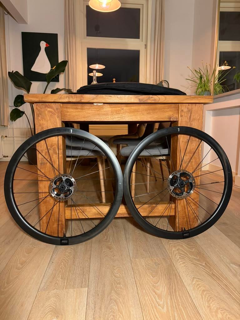 Giant slr 1 42mm + dura ace schijven, Fietsen en Brommers, Fietsonderdelen, Ophalen, Zo goed als nieuw, Racefiets, Wiel