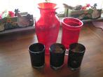 5 vazen,nieuw.Kerst sfeer., Ophalen, Overige kleuren, Nieuw, Glas