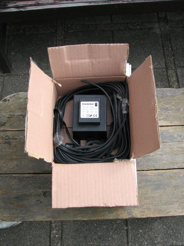 Nieuwe Transformatoren 12 volt,105W, geschikt voor b/buiten., Verzenden, Nieuw