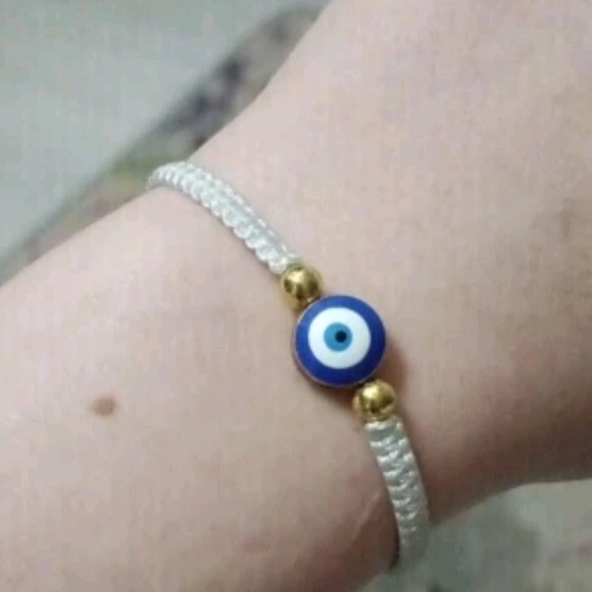 Nieuw Nazar Oog Armbandje - Bescherming en Stijl, Overige materialen, Blauw, Nieuw, Ophalen of Verzenden