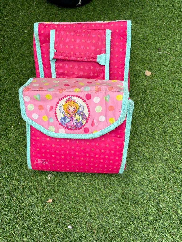 Leuke roze kinder fietstas met prinses Lillifee, Ophalen of Verzenden, Gebruikt