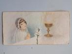 prent,heilige communie op 19 maart 1941, Gebruikt, Ophalen of Verzenden, 1940 tot 1960, Prent