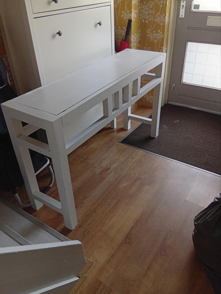 Sidetable, Ophalen, 25 tot 50 cm, Rechthoekig, 100 tot 150 cm