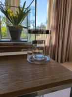 Riviera Maison Hurricane Vaas - Sfeervolle Decoratie, Overige kleuren, Ophalen of Verzenden, Minder dan 50 cm, Glas