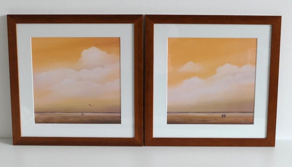 Tweeluik kunstdruk Hans Paus, Ophalen