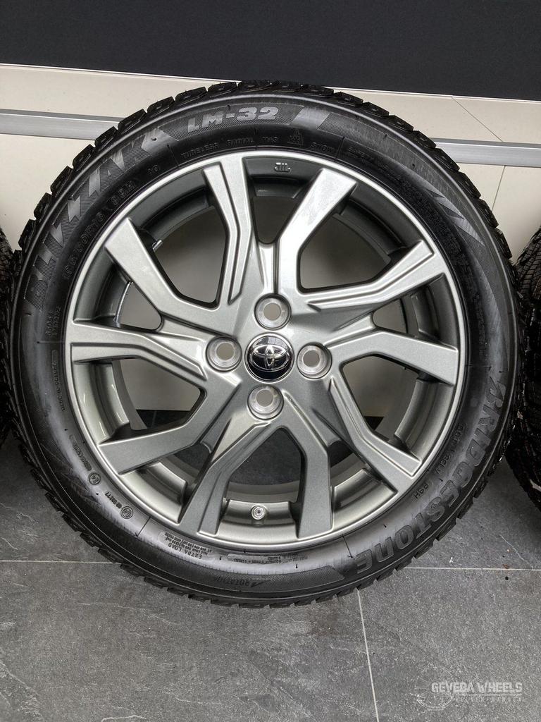 16” originele Toyota Yaris (tot 2020) velgen + winterbanden, Gebruikt, -, Banden en Velgen, 195 mm