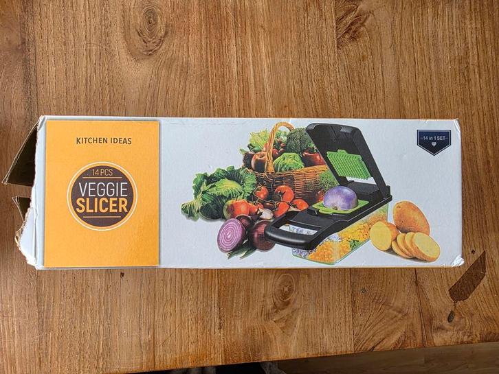 14-in-1 Groentesnijder - Multifunctionele Keukenhulp, Huis en Inrichting, Keuken | Keukenbenodigdheden, Nieuw, Ophalen of Verzenden