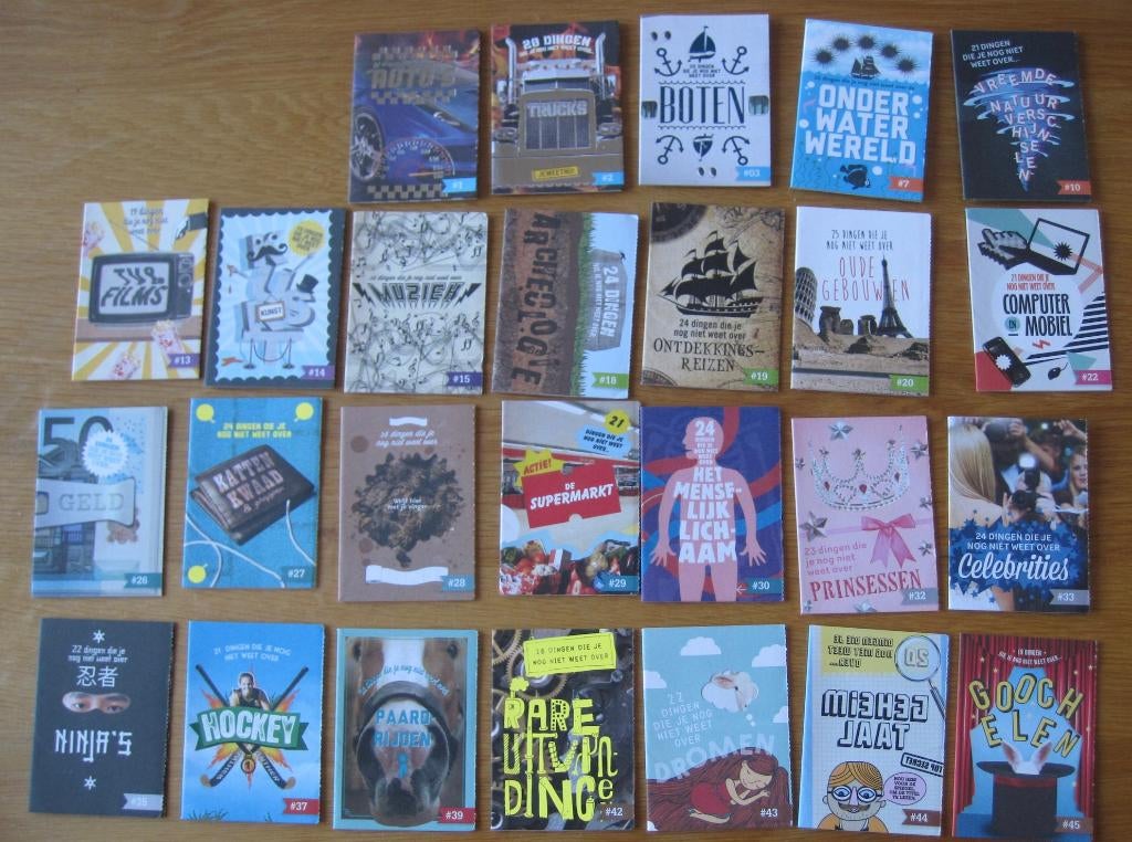 26 1000 dingen boekjes uit de C1000 actie - je weet nu, C1000, Ophalen of Verzenden