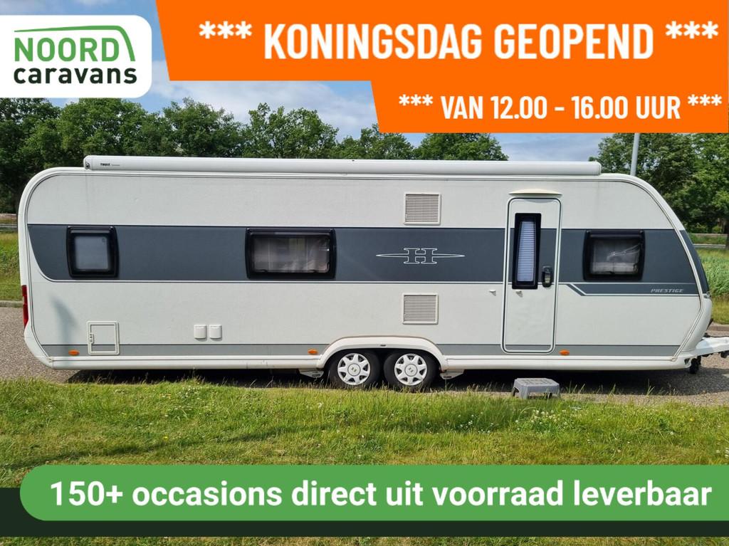Hobby PRESTIGE 720 KFU - KONINGSDAG GEOPEND 12-16 UUR, Caravans en Kamperen, Caravans, Mover, Rondzit, Hobby, Bedrijf