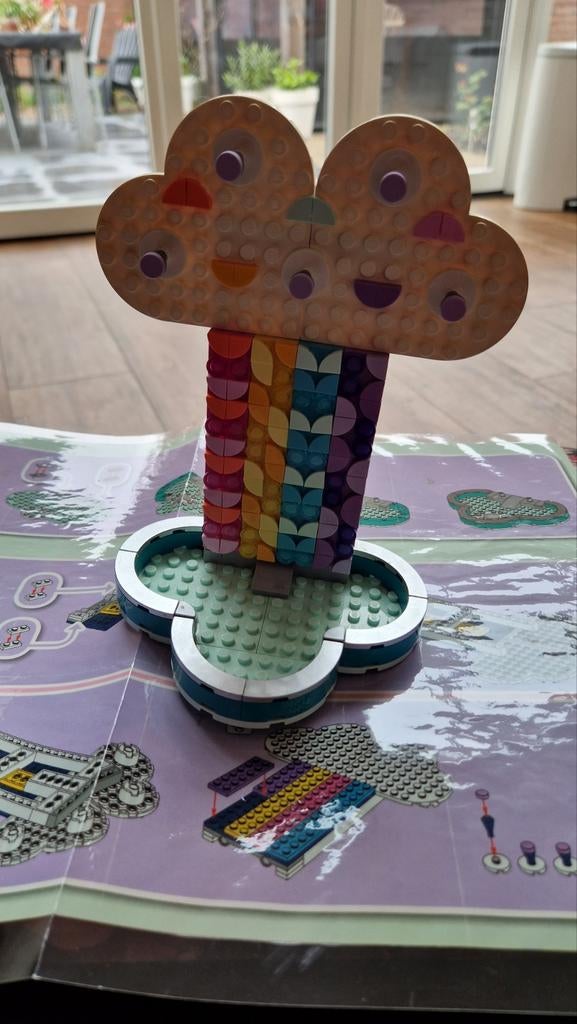 Lego Dots 41905 Regenboog sieradenhouder, Gebruikt, Overige thema's, Lego, Ophalen of Verzenden