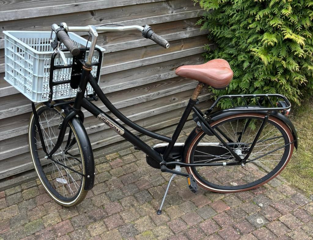 Leuke dames kinderfiets 26 inch Popal Daily Dutch, Fietsen en Brommers, Fietsen | Kinderfietsjes, Ophalen, Gebruikt, 20 inch of meer