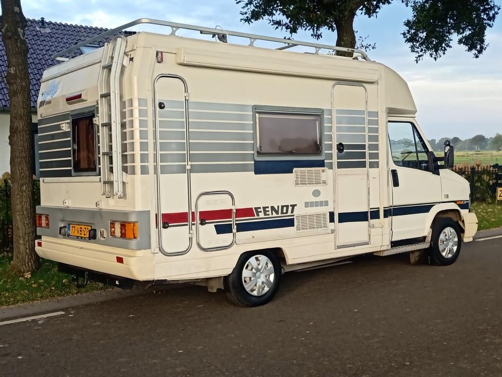 Zeer leuke fiat 390 fendt opbouw, Caravans en Kamperen, Campers, Particulier, Fiat, Diesel, Cassettetoilet, Ophalen of Verzenden