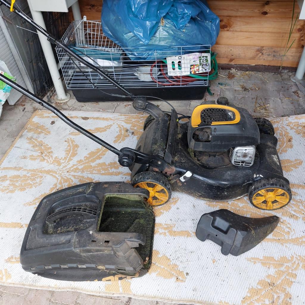 Grasmaaier mc Culloch, Ophalen, Gebruikt, McCulloch, Benzine-grasmaaier