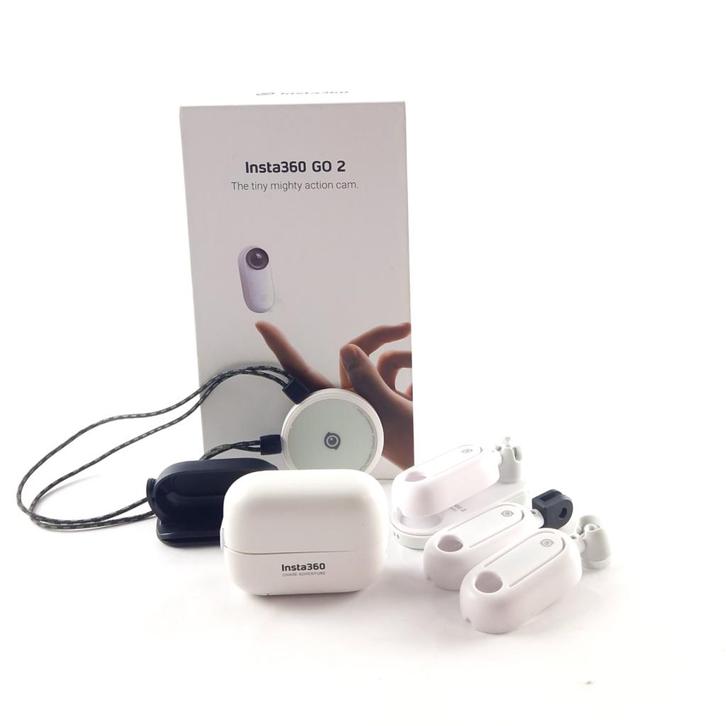 Insta360 Go 2 Action Cam White | ZGAN, Audio, Tv en Foto, Fotocamera's Digitaal, Zo goed als nieuw