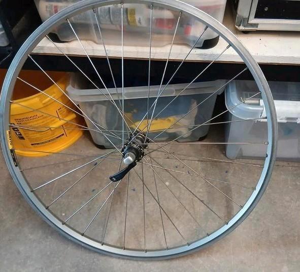 Fietswiel met Shimano STX naaf hb-mc32 26 inch, Fietsen en Brommers, Fietsonderdelen, Wiel, Ophalen