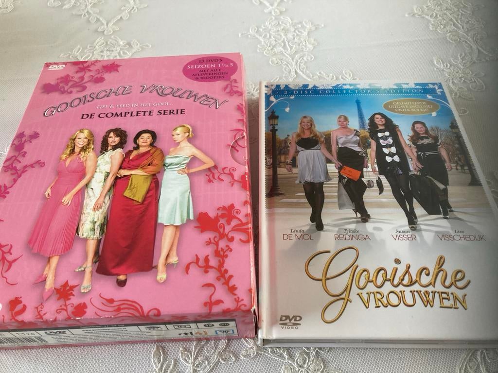 Gooische Vrouwen complete serie + film DVD's, Boxset, Ophalen of Verzenden, Zo goed als nieuw, Komedie