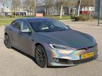 Tesla Model S 75D AWD Pano Autopilot Luchtvering 1e Eigenaar, 0 cilinders, Gebruikt, Beige, Zwart