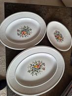 Wedgwood Conway serveerschalen - 3 stuks, Ophalen, Gebruikt, Schaal of Schalen, Wedgwood