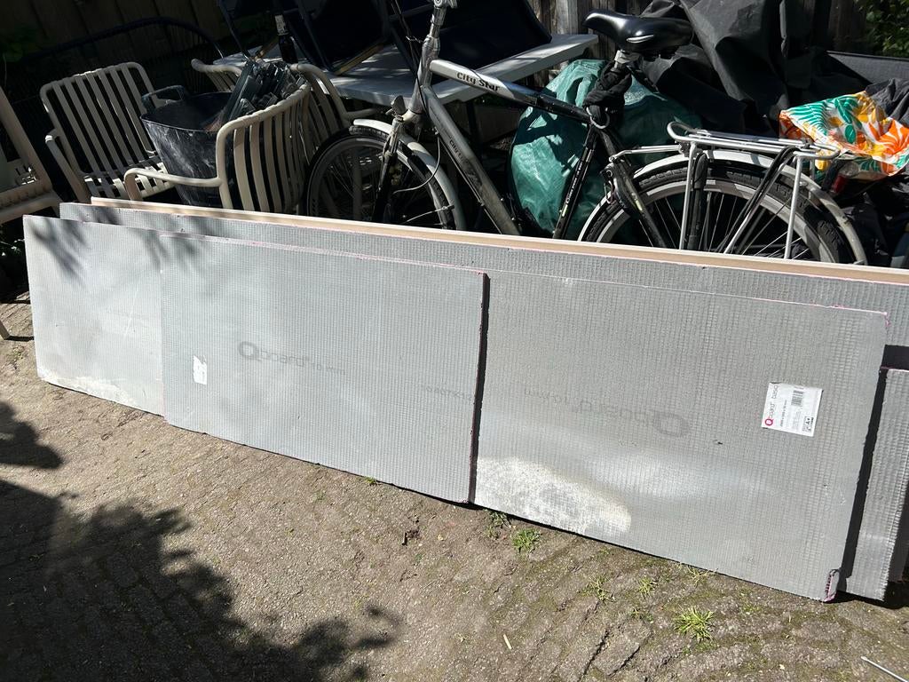 Qboard bouwplaten 10 en 50 mm - Ideaal voor badkamer, Doe-het-zelf en Verbouw, Ophalen, Gebruikt, Overige materialen