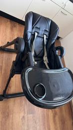 Zwarte kinderstoel met afneembaar eetblad  Mamaloes, Ophalen of Verzenden, Gebruikt, Overige typen, Afneembaar eetblad