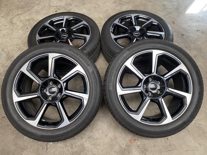 Originele Audi Q3 S-line 19 inch velgen met banden, Ophalen, Audi