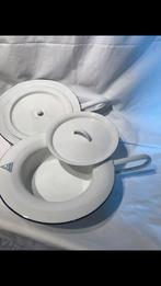 Oude ondersteek (po) emaille, Diversen, Ophalen of Verzenden, Gebruikt