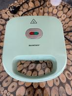 Silvercrest Wafelijzer met donut en andere vormen, Witgoed en Apparatuur, Wafelijzers, Ophalen of Verzenden, Zo goed als nieuw