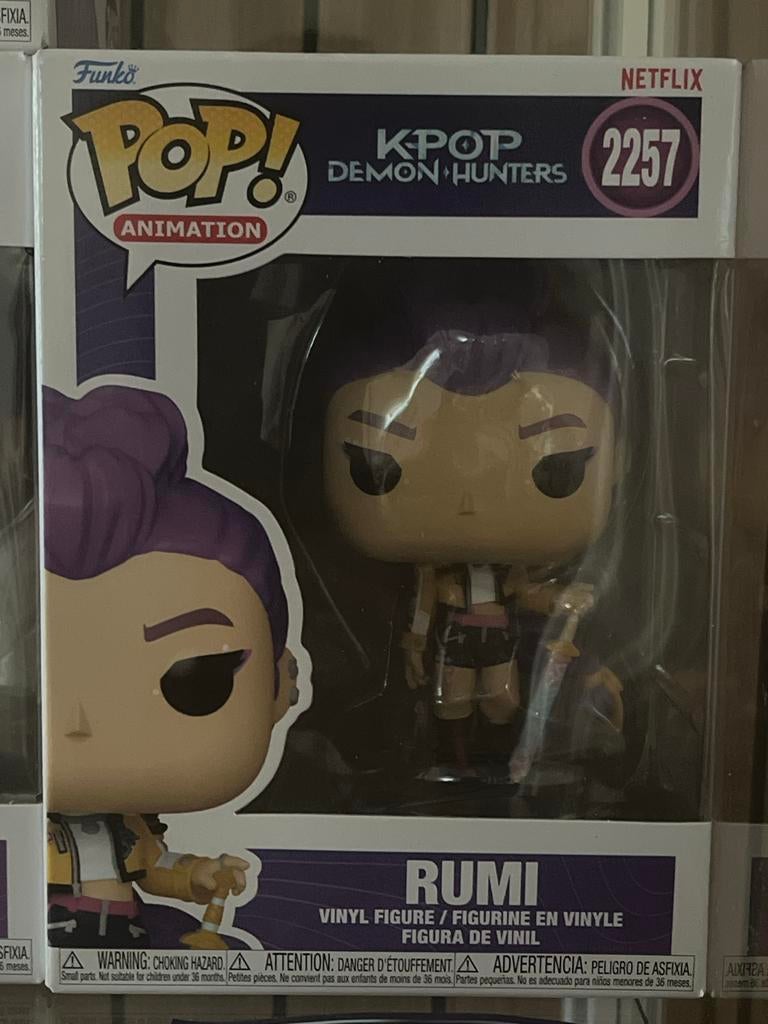 Funko Pop Rumi KPOP Demon Hunters Netflix 2257, Ophalen of Verzenden, Zo goed als nieuw