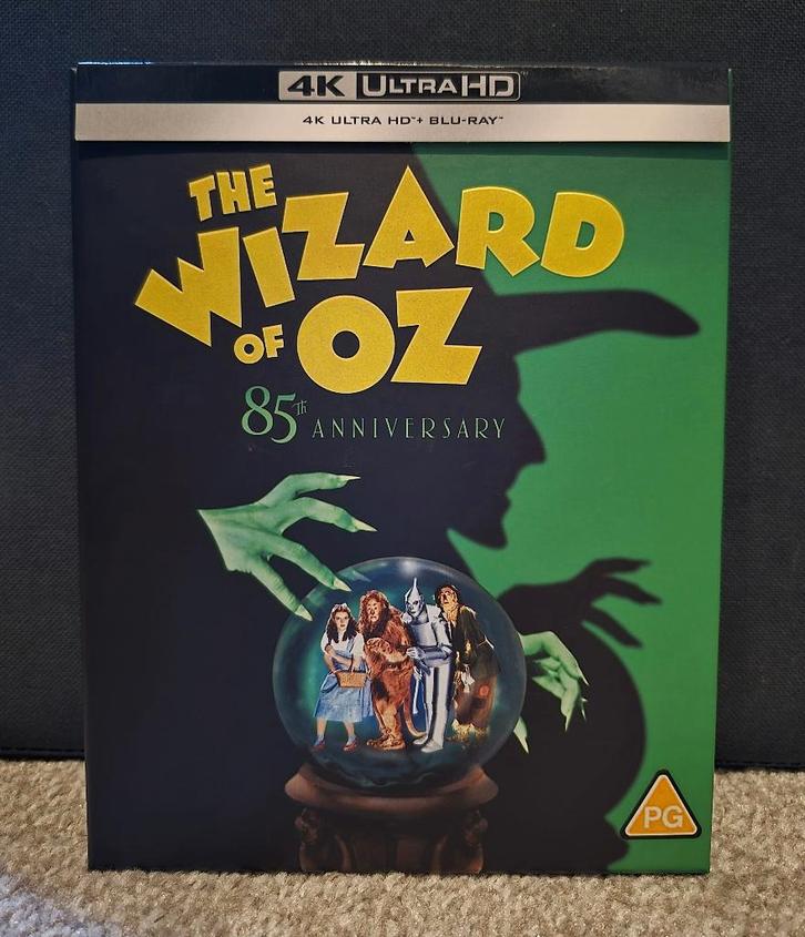 4K: The Wizard Of Oz - Steelbook Giftset (garland / 1939), Cd's en Dvd's, Blu-ray, Zo goed als nieuw, Klassiekers, Boxset, Ophalen of Verzenden
