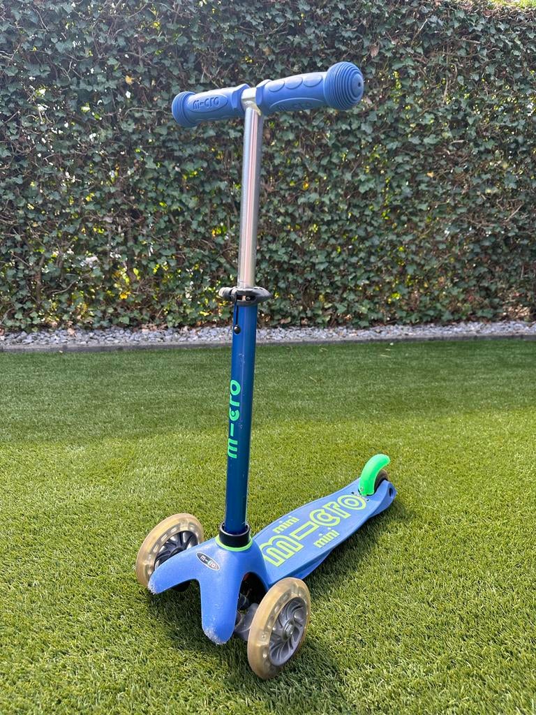 Micro Mini Step - Blauw, Fietsen en Brommers, Steps, Gebruikt, Gewone step, Ophalen