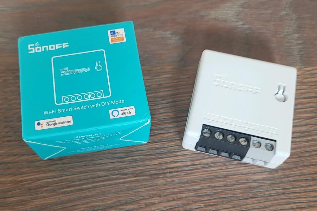 Sonoff WiFi Smart Switch Mini - Nieuw in verpakking, Ophalen of Verzenden, Nieuw