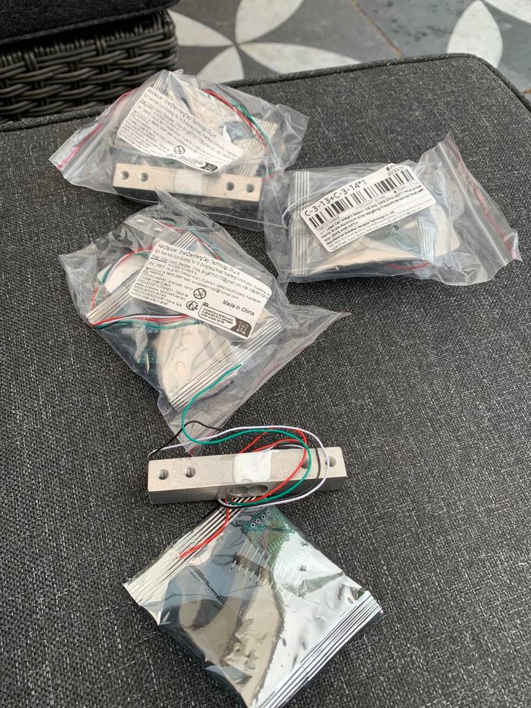 Nieuwe Load Cell Gewichtssensor 20KG HX711 Module 4 stuks, Ophalen of Verzenden, Nieuw