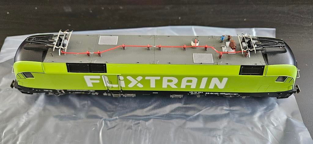 JC ES64 Flixtrain Br 182 505-6 analoog., Overige merken, Verzenden, Zo goed als nieuw, Analoog
